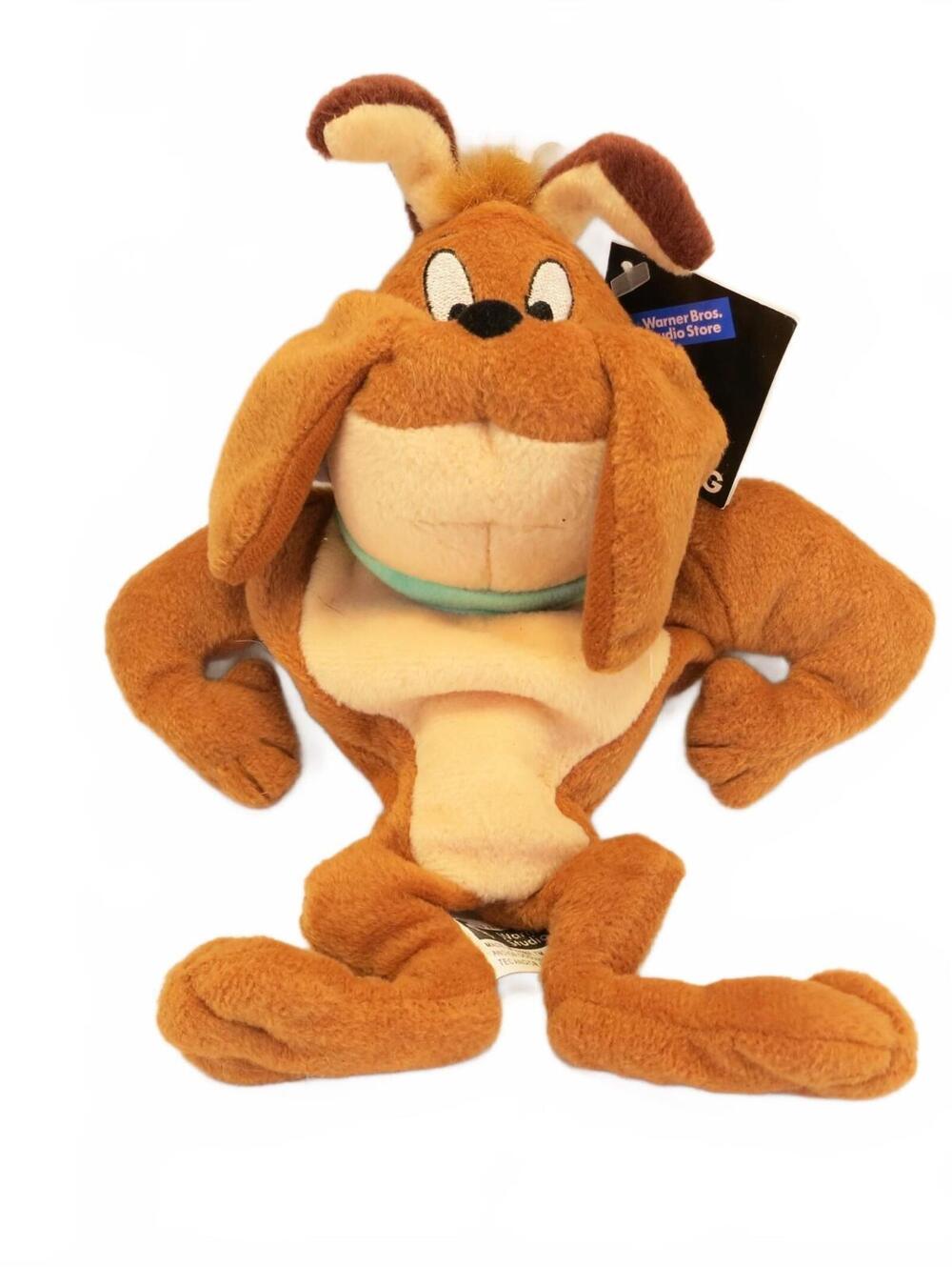 1998 Marc Anthony Bulldog 8" Bean Bag Plush NWT WB Studio Store Vintage